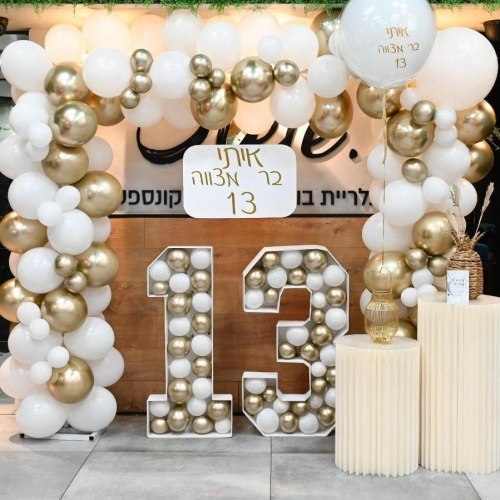 קיר בלונים ריבוע קיר בלונים ריבוע