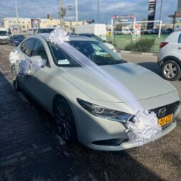 קישוט רכב בדרך לחופה