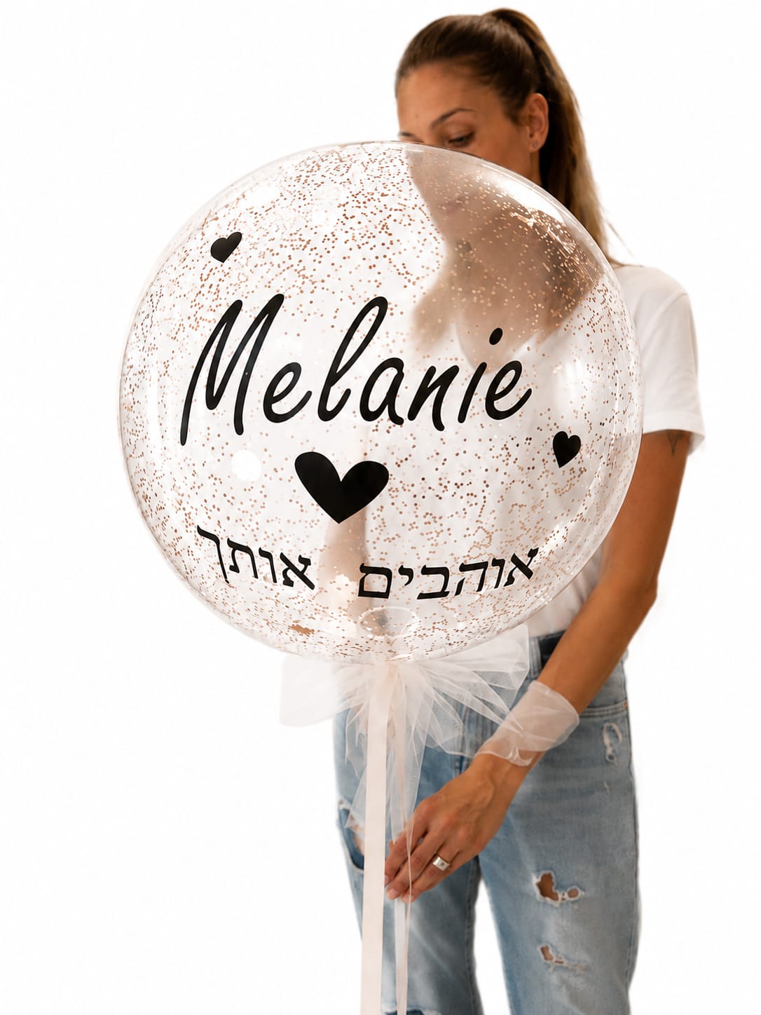 בלון סיליקון על מקל בלון סיליקון על מקל